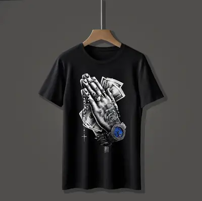 1 Pc Men's Cotton Printed T-Shirt