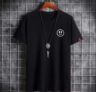1 Pc Men's Cotton Printed T-Shirt