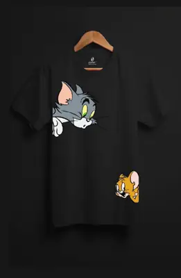 1 Pc Men's Cotton Printed T-Shirt