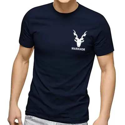 1 Pc Men's Cotton Printed T-Shirt