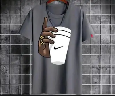 1 Pc Men's Cotton Printed T-Shirt