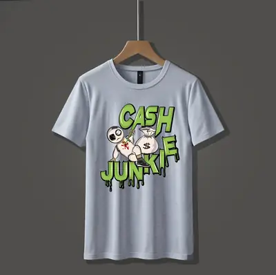 1 Pc Men's Cotton Printed T-Shirt