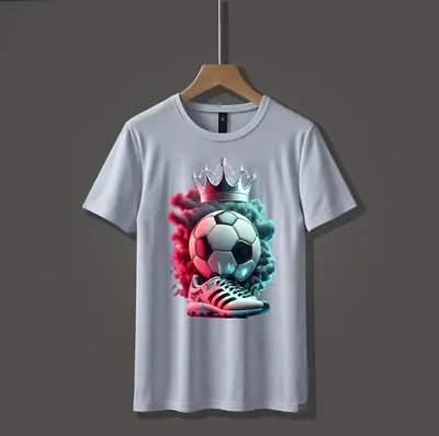 1 Pc Men's Cotton Printed T-Shirt