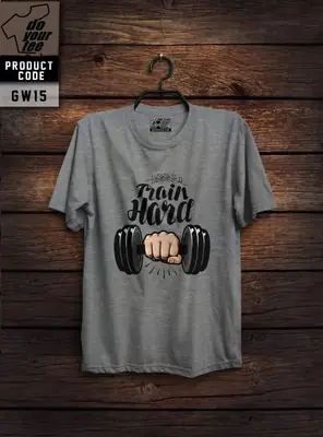 1 Pc Men's Cotton Printed T-Shirt