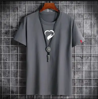 1 Pc Men's Cotton Printed T-Shirt