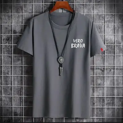 1 Pc Men's Cotton Printed T-Shirt