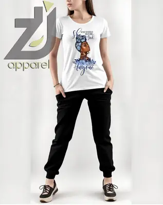 2 Pcs Women's Stitched Cotton Printed Tracksuit