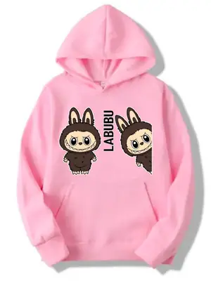 1 Pc Women's Stitched Fleece Printed Pullover Hoodie