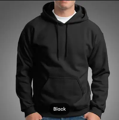 1 Pc Men's Fleece Printed Hoodie