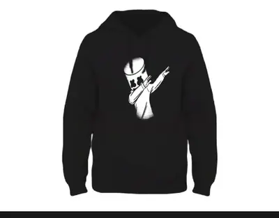 1 Pc Men's Fleece Printed Hoodie
