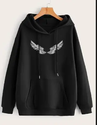 1 Pc Men's Fleece Printed Hoodie