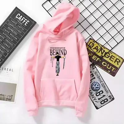 1 Pc Men's Fleece Printed Hoodie