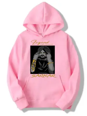 1 Pc Men's Fleece Printed Hoodie