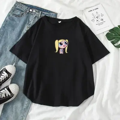 1 Pc Women's Stitched Cotton Printed T-Shirt