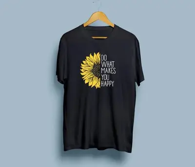 1 Pc Women's Stitched Cotton Printed T-Shirt