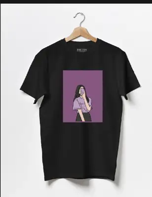 1 Pc Women's Stitched Cotton Printed T-Shirt