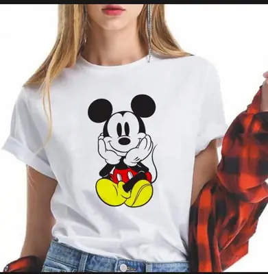 1 Pc Women's Stitched Cotton Printed T-Shirt