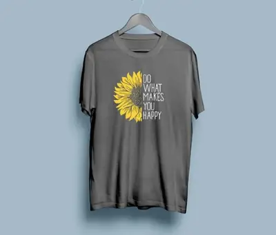 1 Pc Women's Stitched Cotton Printed T-Shirt