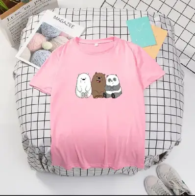 1 Pc Women's Stitched Cotton Printed T-Shirt