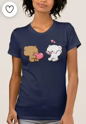 1 Pc Women's Stitched Cotton Printed T-Shirt