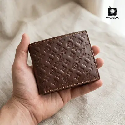 Men's Genuine Leather Bifold Wallet with Gift Box thumbnail 3