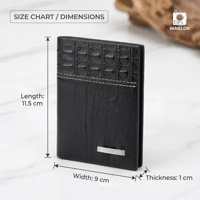 Balebaily Croc Texture Wallet thumbnail 6