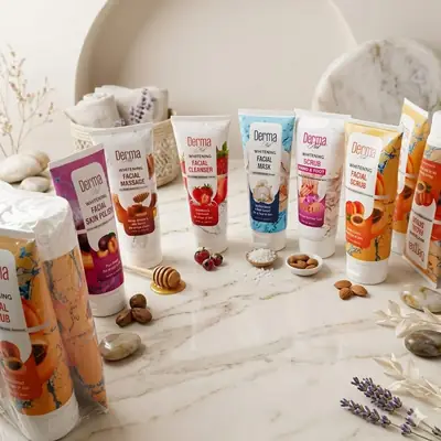 6 in 1 Skincare Bundle - Complete Facial Kit - 1 Pack
