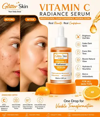 Glitter Skin Vitamin C Radiance Serum 30ml thumbnail 3