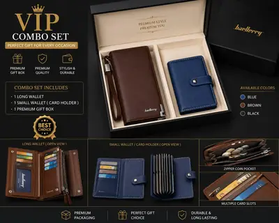 Unisex Leather Wallet 1 thumbnail 3