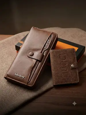 Unisex Leather Wallet 2 thumbnail 3