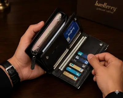 Unisex Leather Wallet 1 thumbnail 3