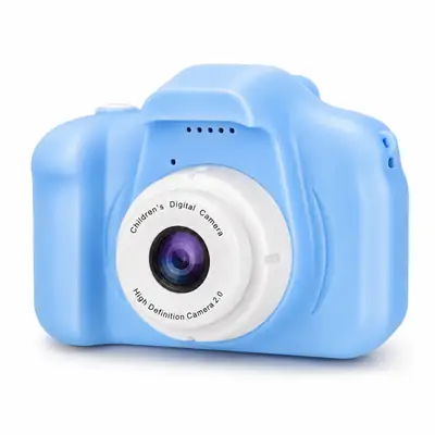 Kids Digital Camera for Photos & Videos – Lightweight Children’s Camera in Pink or Blue