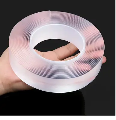 Double Sided Tape for Walls Heavy Duty Removable Mounting Tape Strong Adhesive Washable and Reusable Tape Wall Tape for Picture Photo Carpet Decoration Poster Tape Roll thumbnail 4