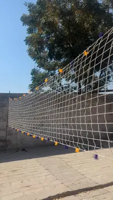 Premium Volleyball Net | Handmade | Indoor & Outdoor | Size 15ft