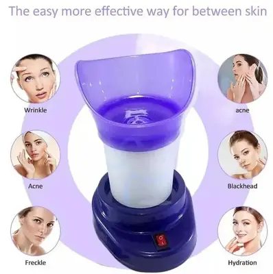 Steam Facial Steamer & Inhaler – Deep Cleansing Face Vaporizer for Skin Care, Pore Cleaning and Sinus Relief at Home thumbnail 2
