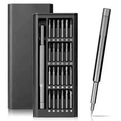 24 in 1 Precision Screwdriver Set – Magnetic Repair Tool Kit for Mobile Phone, Laptop, Watch, Camera & Electronics