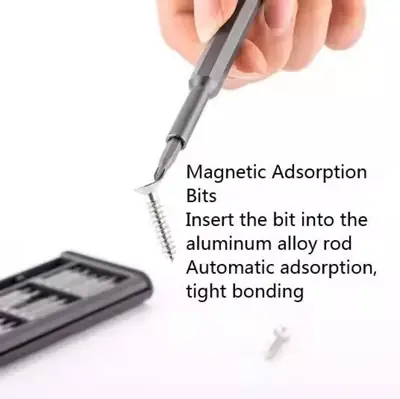 24 in 1 Precision Screwdriver Set – Magnetic Repair Tool Kit for Mobile Phone, Laptop, Watch, Camera & Electronics thumbnail 3