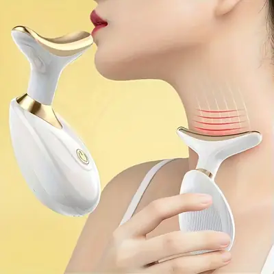 Electric Neck & Face Massager – Portable Anti-Aging Facial Lifting & Skin Care Device