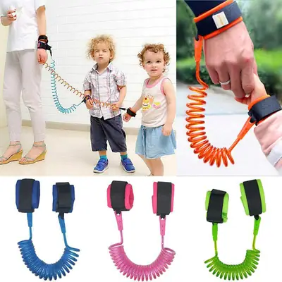 Child Safety Anti-Lost Wrist Link – Adjustable Baby Safety Harness Leash with Lock – Toddler Walking Strap for Outdoor Travel
