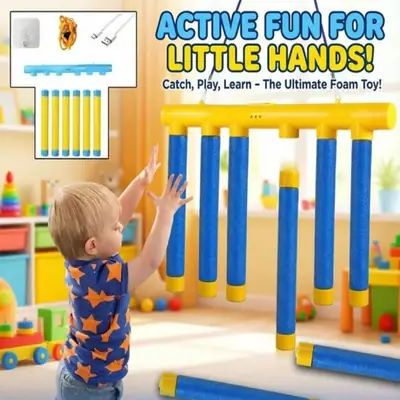 Hand Speed Challenge Game for Kids – Quick Reaction Catching Game – Hand-Eye Coordination Training Toy – Indoor Family Game thumbnail 3