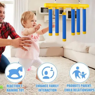Hand Speed Challenge Game for Kids – Quick Reaction Catching Game – Hand-Eye Coordination Training Toy – Indoor Family Game thumbnail 4