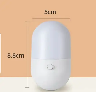 LED Plug In Night Light – Soft Warm Glow Lamp for Bedroom, Hallway & Bathroom thumbnail 5