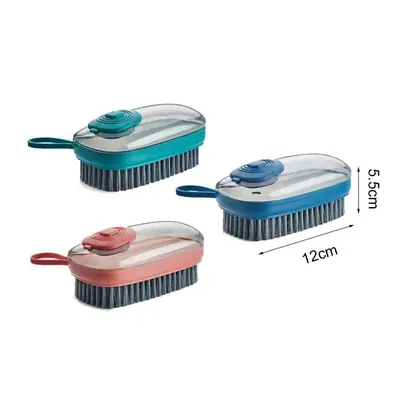 Automatic Liquid Soap Dispensing Cleaning Brush – Liquid Soap Scrubber for Kitchen, Bathroom & Shoes – Handheld Cleaning Brush with Soap Dispenser thumbnail 5