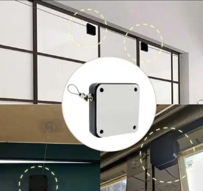 Automatic Door Closer Punch-Free Multifunctional Self Closing Device – Adjustable Silent Door Closing System for Home & Office thumbnail 5