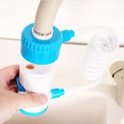Multifunctional Faucet Extender with Soap Dispenser – 2 in 1 Kitchen Tap Sprayer – Water Saving Faucet Nozzle for Kitchen Sink thumbnail 5