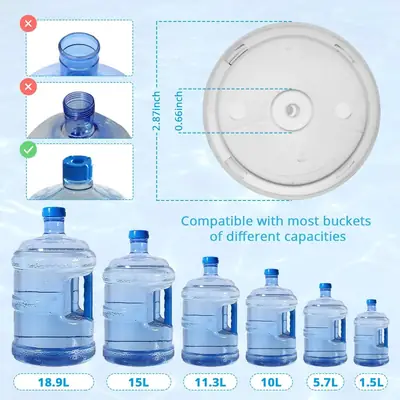 Automatic Water Dispenser Pump USB Rechargeable – Electric Water Bottle Pump for 19L Gallon – Portable Drinking Water Dispenser thumbnail 5