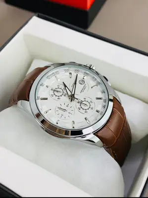 Mens Chronograph Working Watch With Master Lock