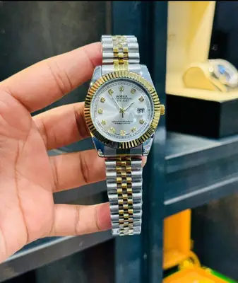 Rolly Two-Tone Chain Watch For Men's  thumbnail 3
