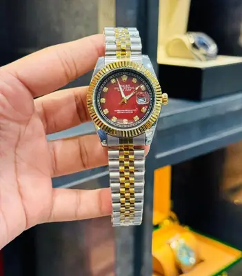 Rolly Two-Tone Chain Watch For Men's  thumbnail 5