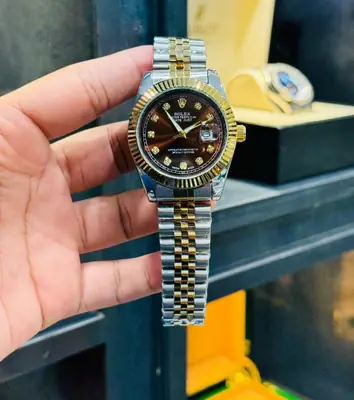Rolly Two-Tone Chain Watch For Men's  thumbnail 6